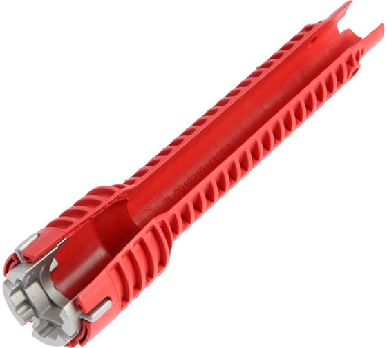 Изображение товара Ключ ТУНДРА сантехнический 8 в 1, вставки 21-40 мм, корпус 28 и 52 мм, экстрактор, 250 мм 9276047