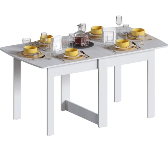 Изображение товара Деревянный стол Woodville стк4 белый 377312