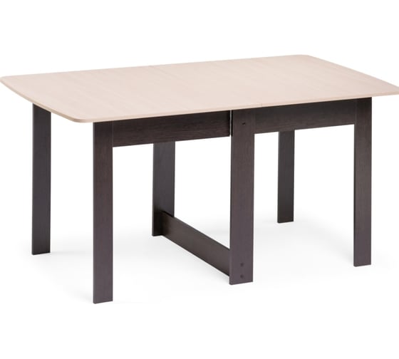 Изображение товара Деревянный стол Woodville стк4 венге / дуб молочный 260681