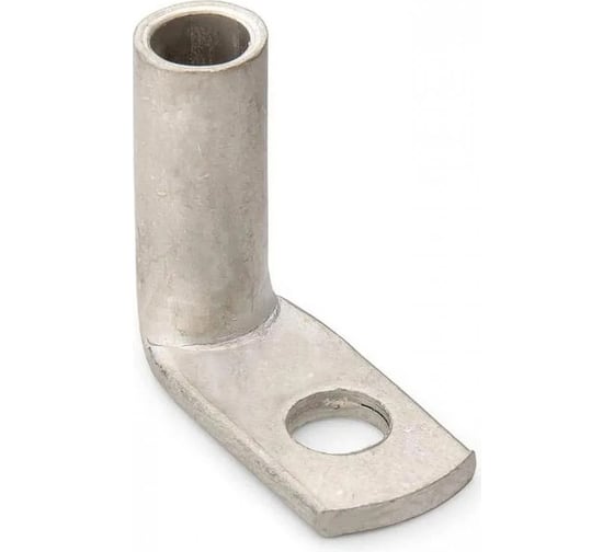 Изображение товара Трубчатый медный луженый наконечник R-типа ТМЛ (ЮМП) ТМЛ-R90-6-10 угловой 90 градусов 6мм2 под болт М10 elcТМЛ-R(90)-6-10-ЮМП