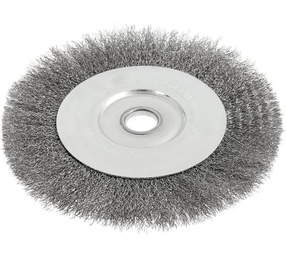 Изображение товара Щетка металлическая плоская 200х22.2 мм ТУНДРА 1032368