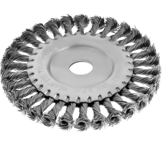 Изображение товара Щетка металлическая крученая проволока, плоская, 150х22.2 мм ТУНДРА 1032371