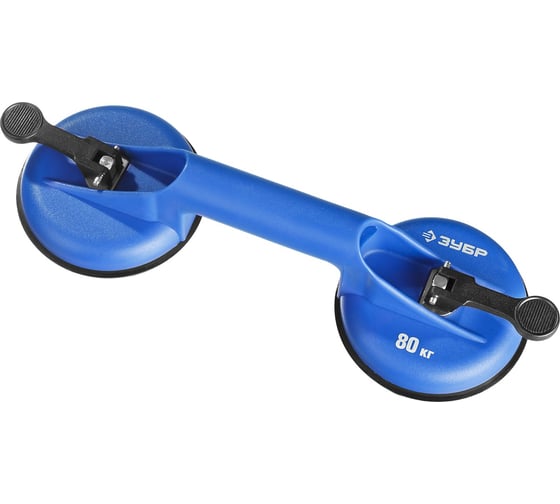 Изображение товара Пластиковый двойной стеклодомкрат ЗУБР ПРОФЕССИОНАЛ 80кг 3372-2_z01