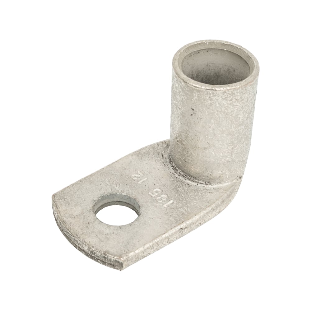 Изображение товара Медный угловой наконечник R-типа ТМЛ-R90-185-12, 185 мм², М12, на 10 шт.