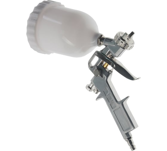 Изображение товара Пневматический краскораспылитель Эврика с верхним пластиковым бачком 600мл ER-76003 500151