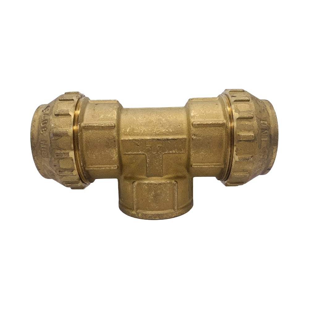 Изображение товара Тройник латунный Tiemme для полиэтиленовых труб 50x1 1/2" резьбовой