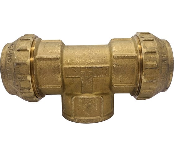 Изображение товара Тройник для полиэтиленовой трубы Tiemme 50x11/2"Вx50 3400049/3469G500850CR