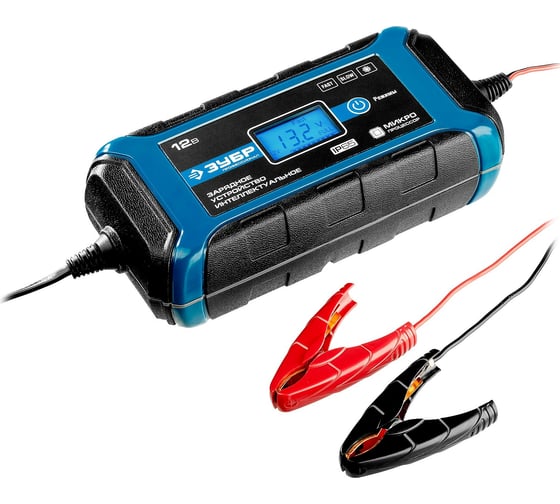 Изображение товара Зарядное устройство ЗУБР Профессионал 12 В, 8А, IP65, ЗУ-160 59303