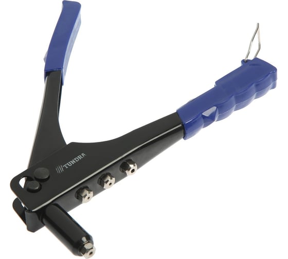 Изображение товара Заклепочник ТУНДРА 240 мм, заклепки 2.4 - 3.2 - 4 - 4.8 мм 1124367