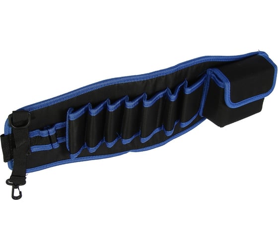 Изображение товара Сумка для инструментов ТУНДРА на пояс, 80 - 120 см, 9 петель, карман для оснастки 3652952