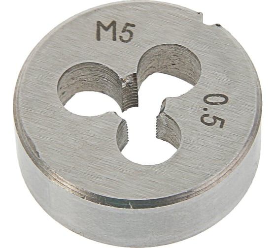 Изображение товара Плашка ТУНДРА метрическая, М5x0.5 мм 2705926