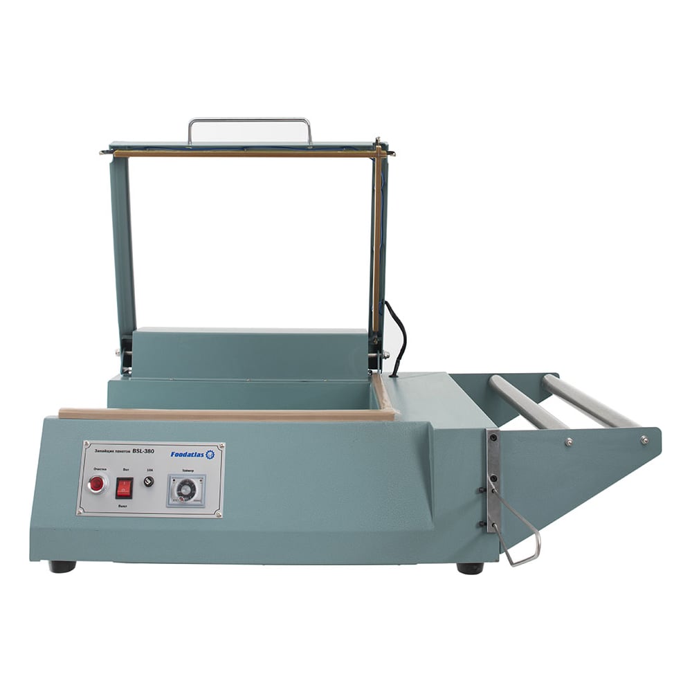Изображение товара Запайщик пакетов BSL-380A Pro Foodatlas 220В мощность 1000 Вт для полиэтиленовых и полипропиленовых