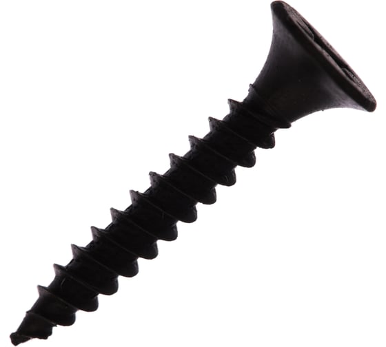 Изображение товара Саморез Саморезик весовой 3.5х25 гипсокартон/металл, частый шаг резьбы, оксид. 1кг SWGM-3.5х25-1