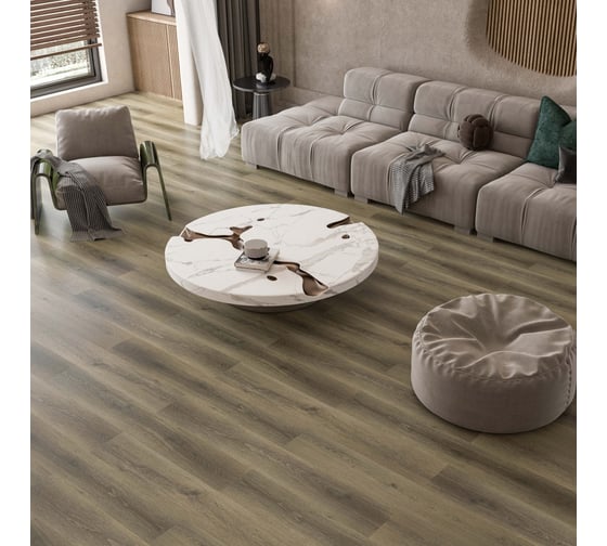 Изображение товара Ламинат Imperial Art Classic фаска: v-образная, дуб байкал, 43 класс, толщина 4 мм, 2.196 кв. м v100 16633