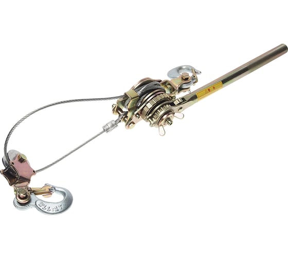 Изображение товара Рычажная лебедка 1т диаметр троса - 4.8 мм, длина - 2,2 м Rockforce RF-TRK-1000 BIG(26768)