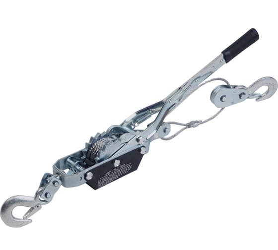 Изображение товара Рычажная тяговая лебедка 2т двойное зубчатое колесо, диаметр троса-5мм ROCKFORCE RF-TRK8021(26759)