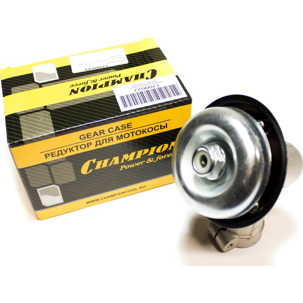 Изображение товара Редуктор для мотокос Champion-Сервис 26 мм 7 зубьев 1700022