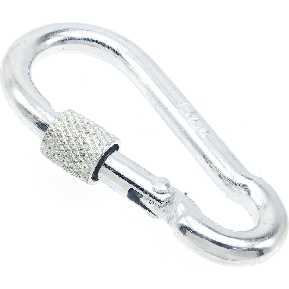 Изображение товара Карабины с муфтой BOWT 6 мм оцинкованные DIN 5299d 10 шт