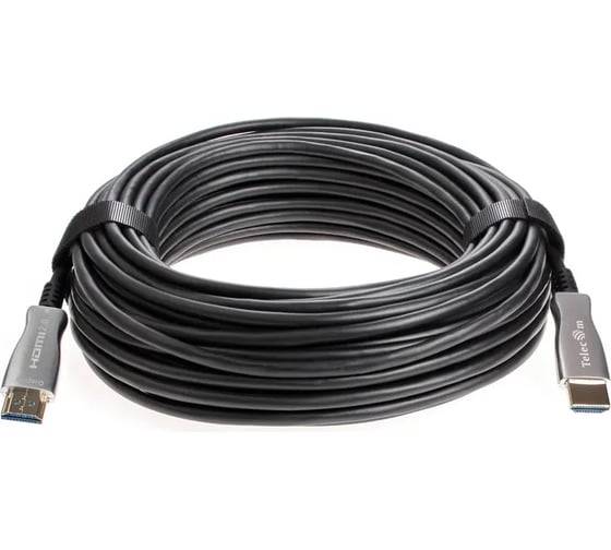 Изображение товара Активный оптический кабель hdmi 19m/m ver 2.0 Telecom 4k 60hz 20m TCG2020-20M