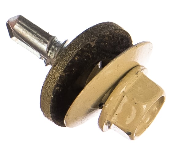 Изображение товара Кровельный саморез Саморезик 5,5х19 RAL1014 слоновая кость 250шт SKRAL1014-5,5х19-250