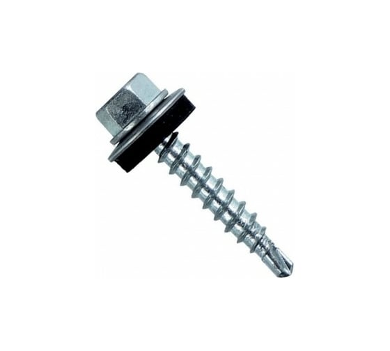 Изображение товара Кровельный оцинкованный саморез Саморезик 5,5х64, 100шт SKZ-5,5х64-100