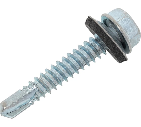 Изображение товара Кровельный оцинкованный саморез Саморезик 6,3х38, 100шт SKZ-6,3х38-100