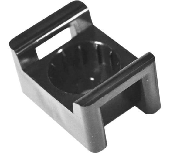 Изображение товара Площадка под стяжку для монтажного пистолета Росдюбель МФ 16х23 мм, черная, 100 шт. 15-0256