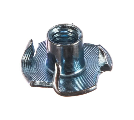 Изображение товара Врезная гайка Саморезик М6х9 оцинк. DIN 1624 100шт DIN1624-М6х9-100