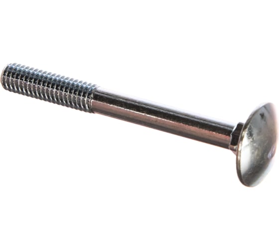 Изображение товара Мебельный болт Саморезик 6х60 оцинк. DIN 603 120 шт DIN603-6х60-120