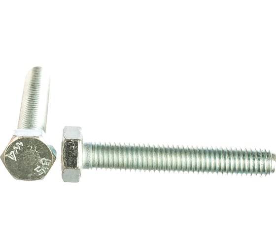 Изображение товара Болт с шестигранной головкой Саморезик М8х50 оцинк. DIN 933 70шт DIN933/5.8-8х50-70