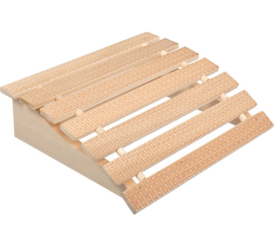 Изображение товара Липовый мягкий подголовник Банные Штучки, с орнаментом Рогожка ,35х30х10 см 33424