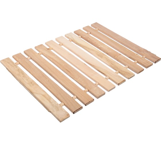 Изображение товара Коврик-сидушка Банные Штучки 46х35х1 см, липовая рейка Б класса 32697