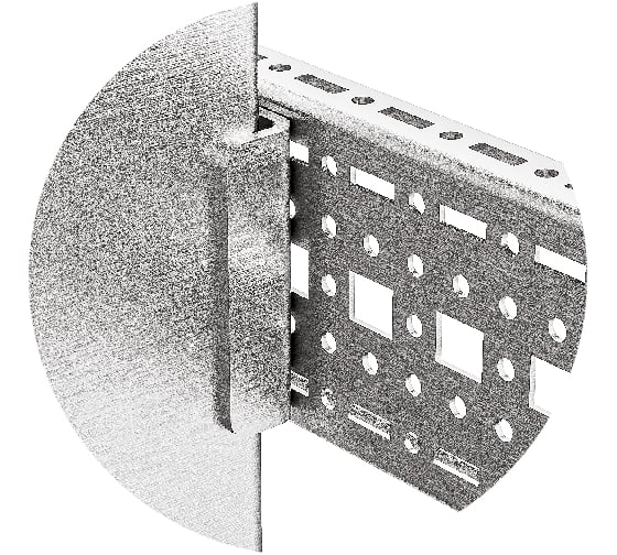 Изображение товара Комплект фиксаторов монтажной панели УЗОЛА RS52 (2 шт.) UR33300200001