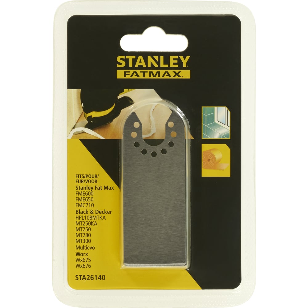 фото Насадка гибкий шпатель для мфи stanley sta26140-xj