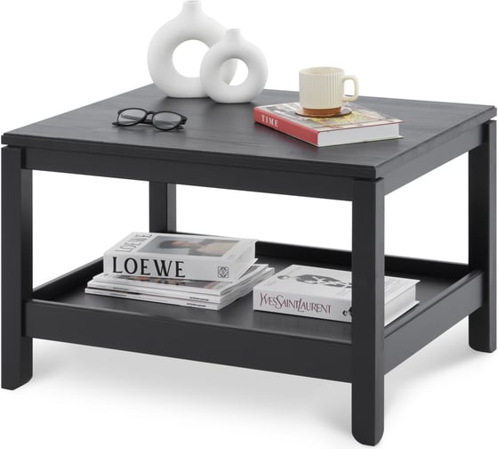 Изображение товара Журнальный стол Лузалес КОДЗУВ 75x60, черный 1042040205