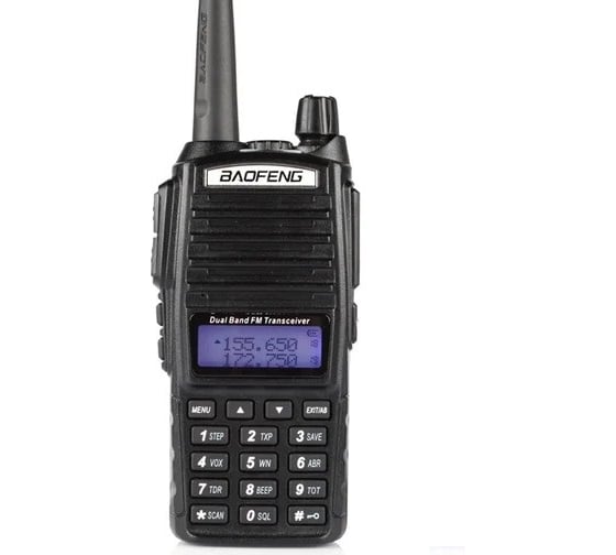Изображение товара Радиостанция двусторонней связи Baofeng /2000мАч ( 136-174/400-520) МГц/ 128 кан./ 8 Вт UV-82