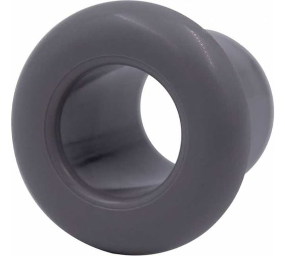 Изображение товара Втулка Bironi (проход через стену), пластик, цвет титан (20 шт/уп) B1-VT-26-20