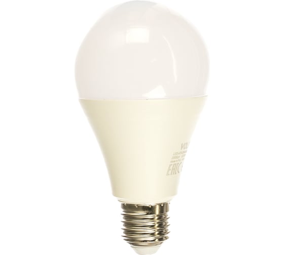 Изображение товара Светодиодная лампа Volpe LED-A70-25W/4000K/E27/FR/NR. Форма A, матовая. UL-00004470
