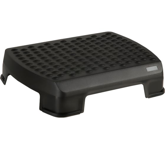 Изображение товара Подставка для ног Стамм рельефная поверхность, черная ПДН-30482