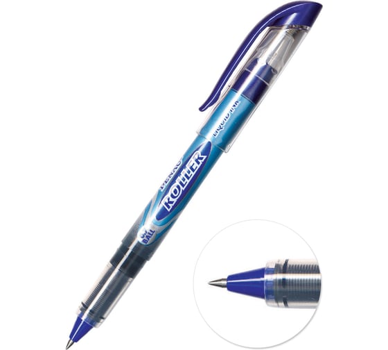 Изображение товара Роллер Penac liqroller 0.7 мм, синий, в блистере WP0201/41-B