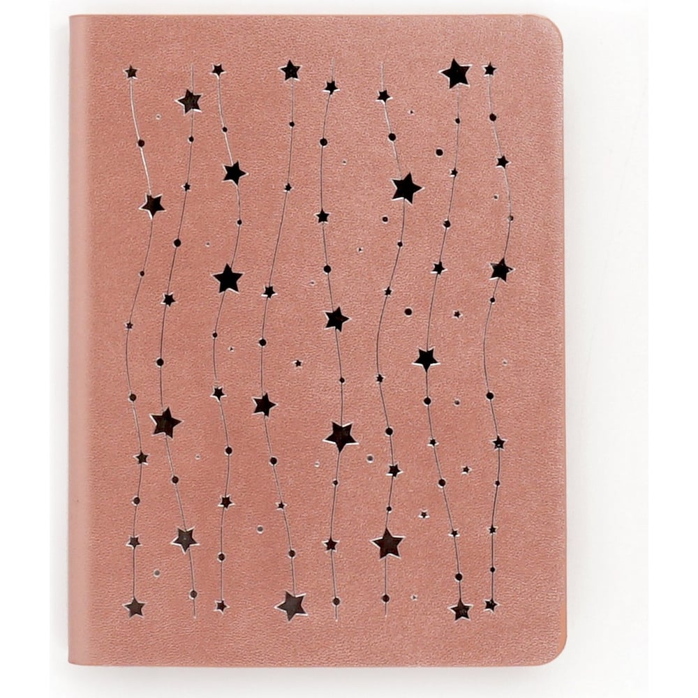 Книга для записей listoff блок с липким краем 76 мм х 76 мм 80 листов пастель розовый
