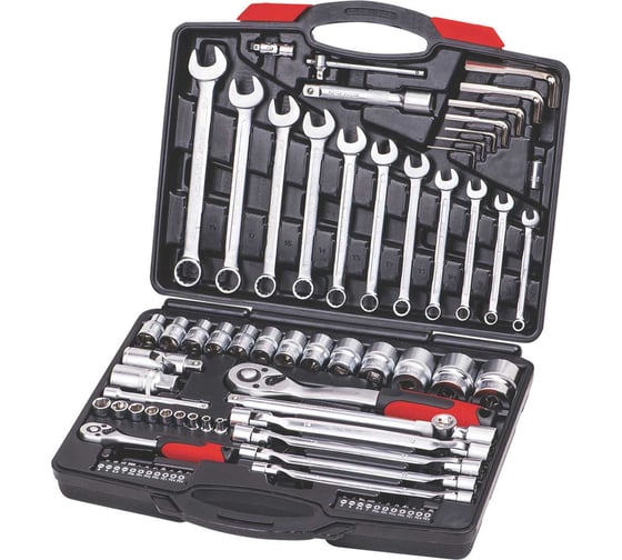 Изображение товара Набор ручного инструмента Zipower 77 предметов PM3978