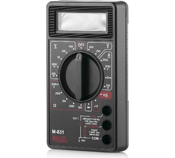 Изображение товара Мультиметр Master Professional M831 90831
