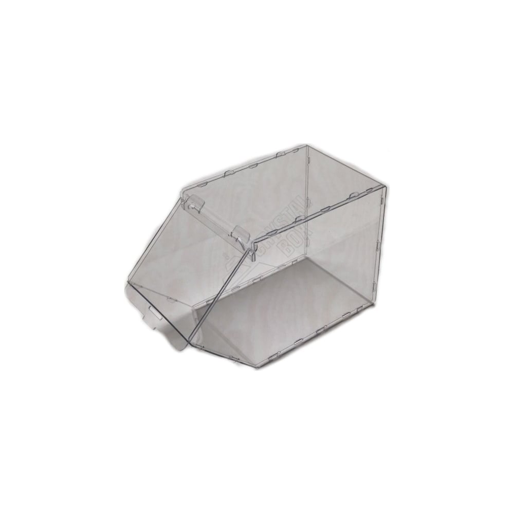 Изображение товара Диспенсер для хранения CRYSTAL-BOX 1 л, прозрачный, фигураный, ПЭТ