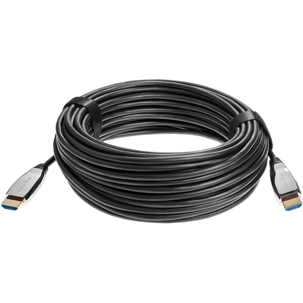 Изображение товара Активный оптический HDMI кабель Telecom 40м 2.1 8K 60Hz вилка-вилка