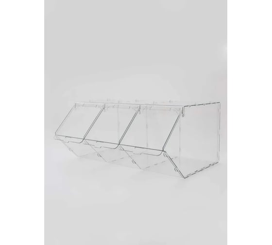 Изображение товара Диспенсер для хранения CRYSTAL-BOX на 3 лотка dispenser 1.3