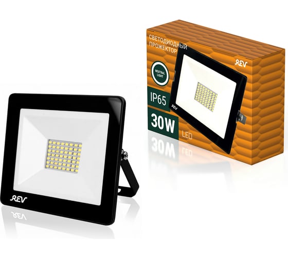 Изображение товара Светодиодный прожектор REV Ultra Slim 30W, 4000К 32602 1