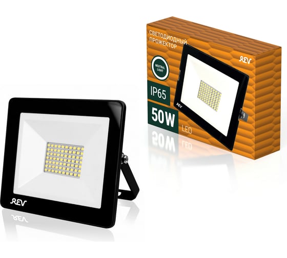 Изображение товара Светодиодный прожектор REV Ultra Slim 50W, 4000К 32603 8