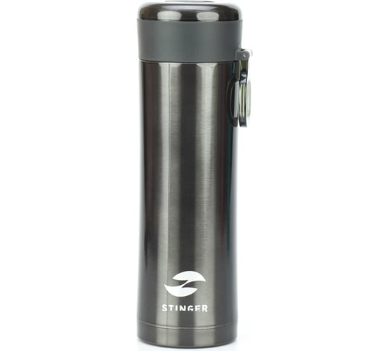 Изображение товара Термос с ситечком Stinger 0.42 литра, черный HW-420-32-447
