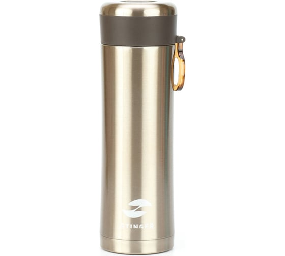 Изображение товара Термос с ситечком Stinger 0.42 литра, золотистый HW-420-32-467